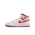 Air Jordan 1 Mid SE White Dune Red