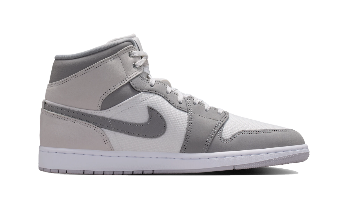 Air Jordan 1 Mid SE White Phantom Sail Light Smoke Grey