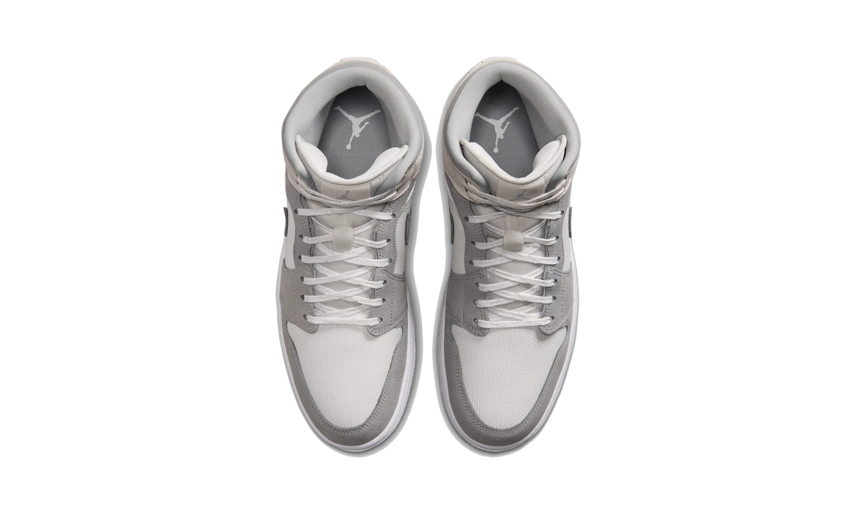 Air Jordan 1 Mid SE White Phantom Sail Light Smoke Grey