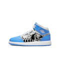 Air Jordan 1 Mid Sneaker School Game Winner