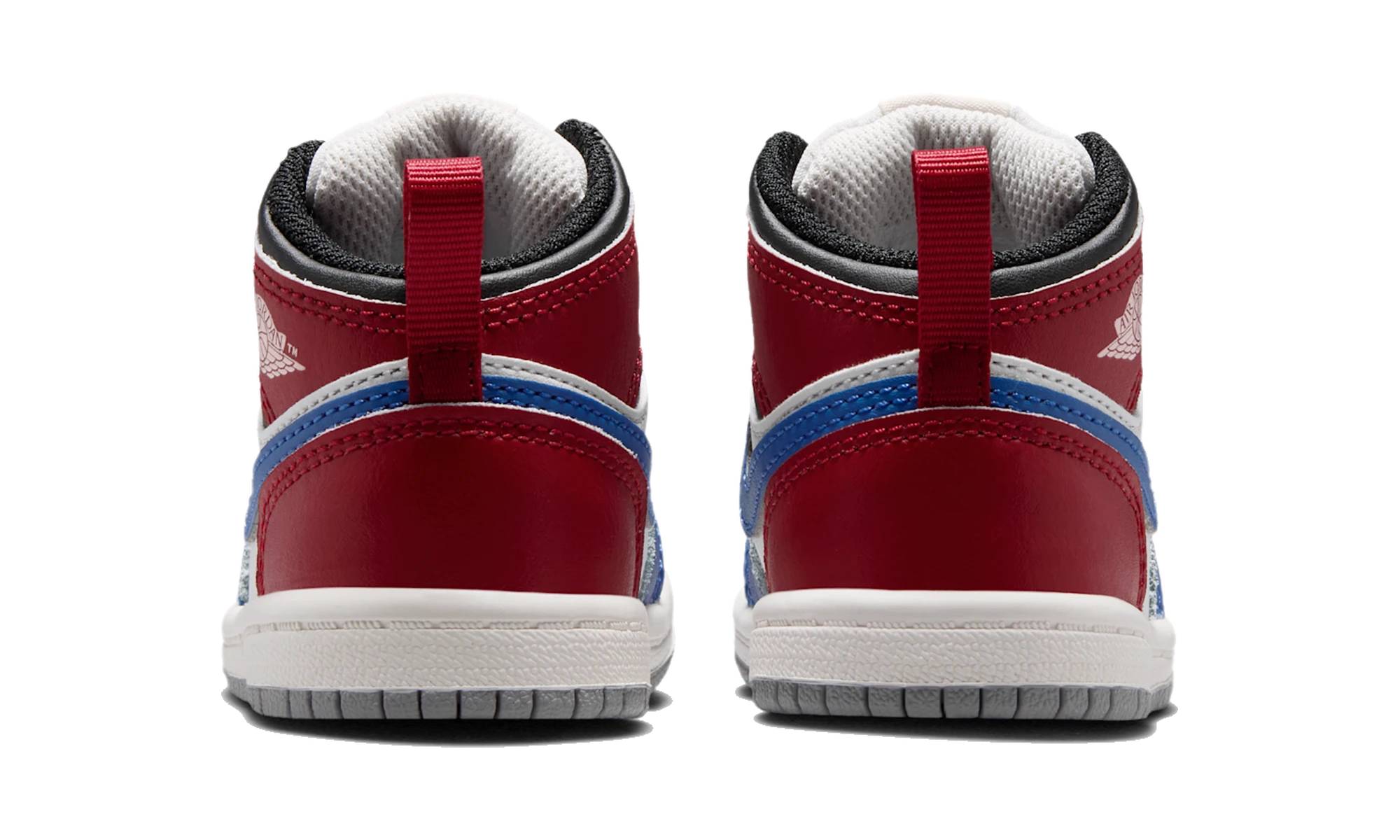 Air Jordan 1 Mid True Blue Varsity Red (TD)