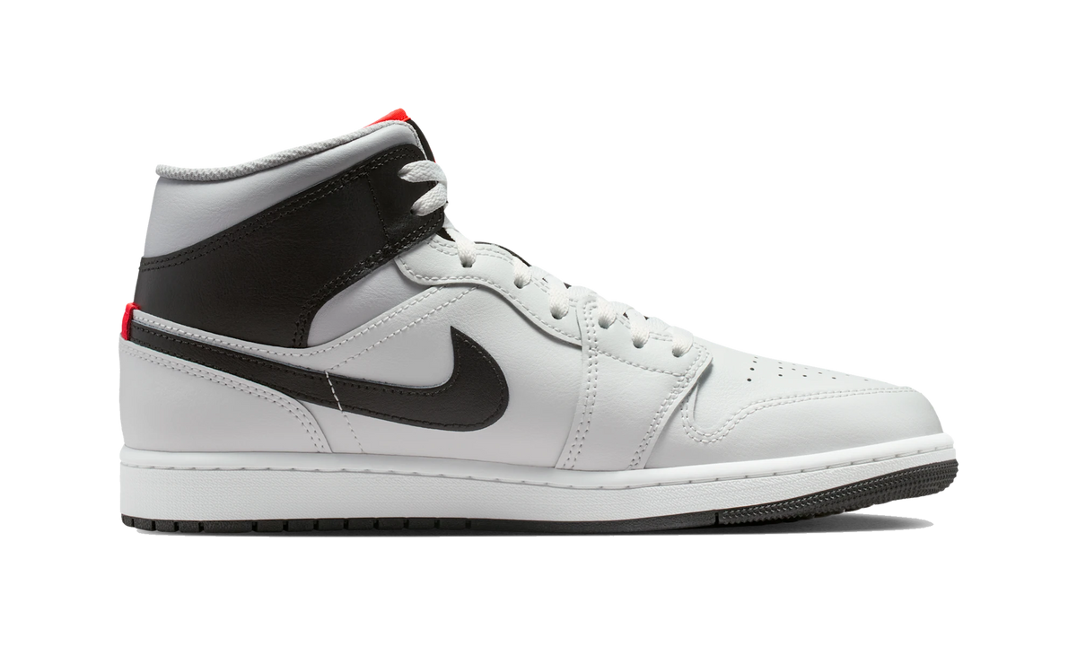 Air Jordan 1 Mid White Neutral Grey Infrared