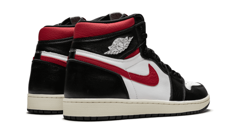 Air Jordan 1 Retro High Black Gym Red, Black/Gym Red-White-Sail (555088-061 / 575441-061)