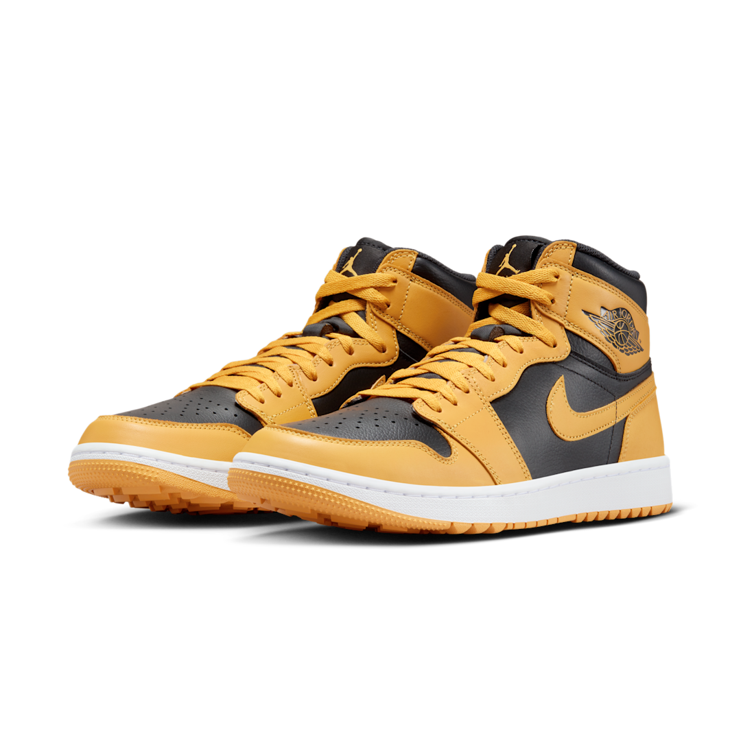 Air Jordan 1 Retro High Golf Pollen, Pollen/Black-White (DQ0660-700)