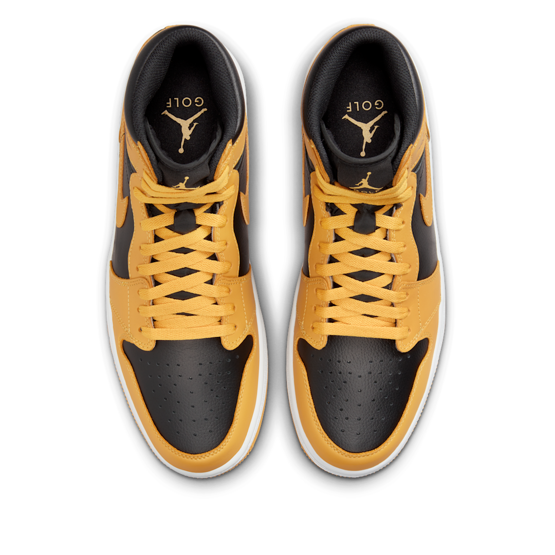 Air Jordan 1 Retro High Golf Pollen, Pollen/Black-White (DQ0660-700)