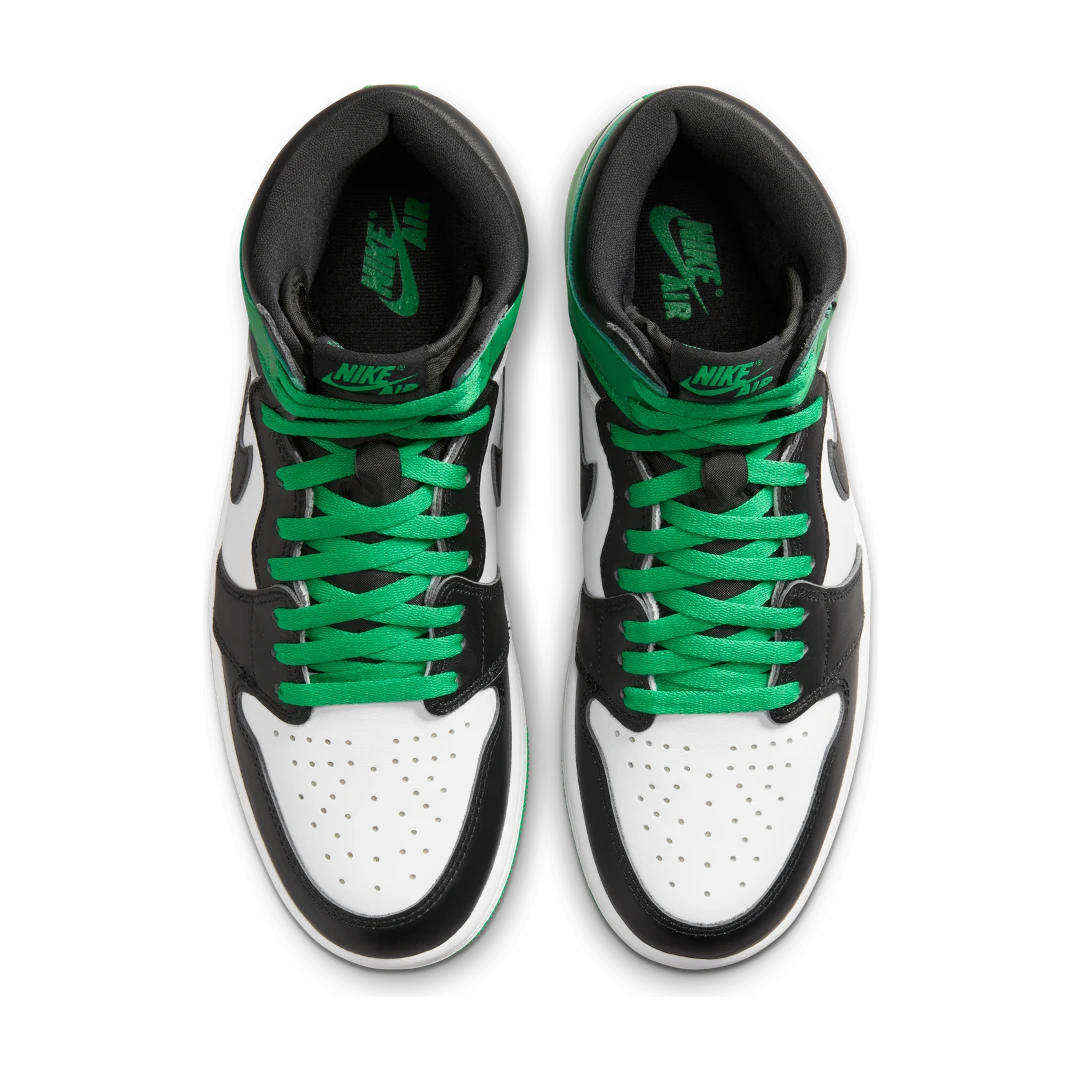 Air Jordan 1 Retro High OG Lucky Green, Black/Lucky Green-White (DZ5485-031 / FD1437-031)