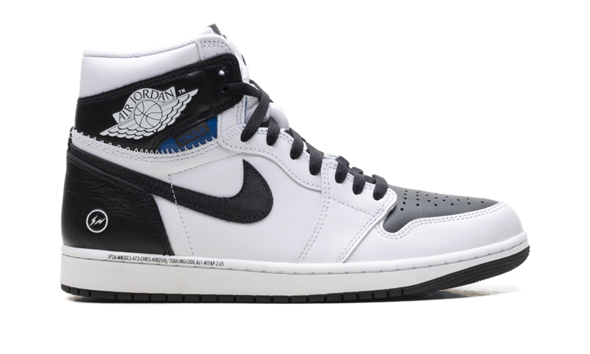 Air Jordan 1 Retro High OG SP Fragment x Union LA White Black