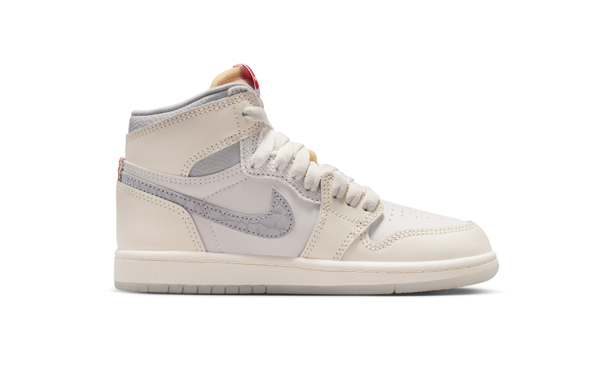 Air Jordan 1 Retro High OG Sail University Red (PS)