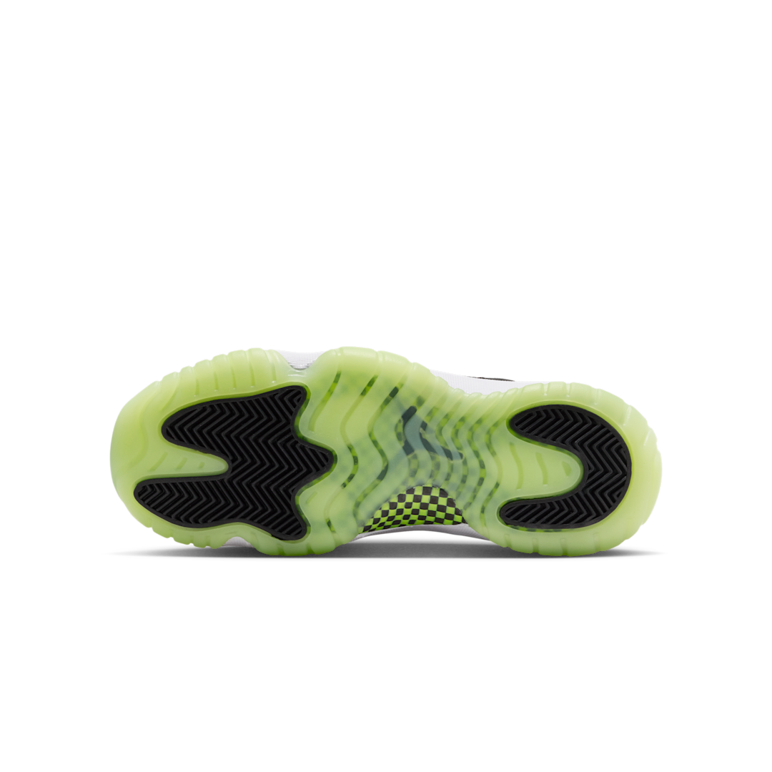 Air Jordan 11 Retro Black Barely Volt - Sneak