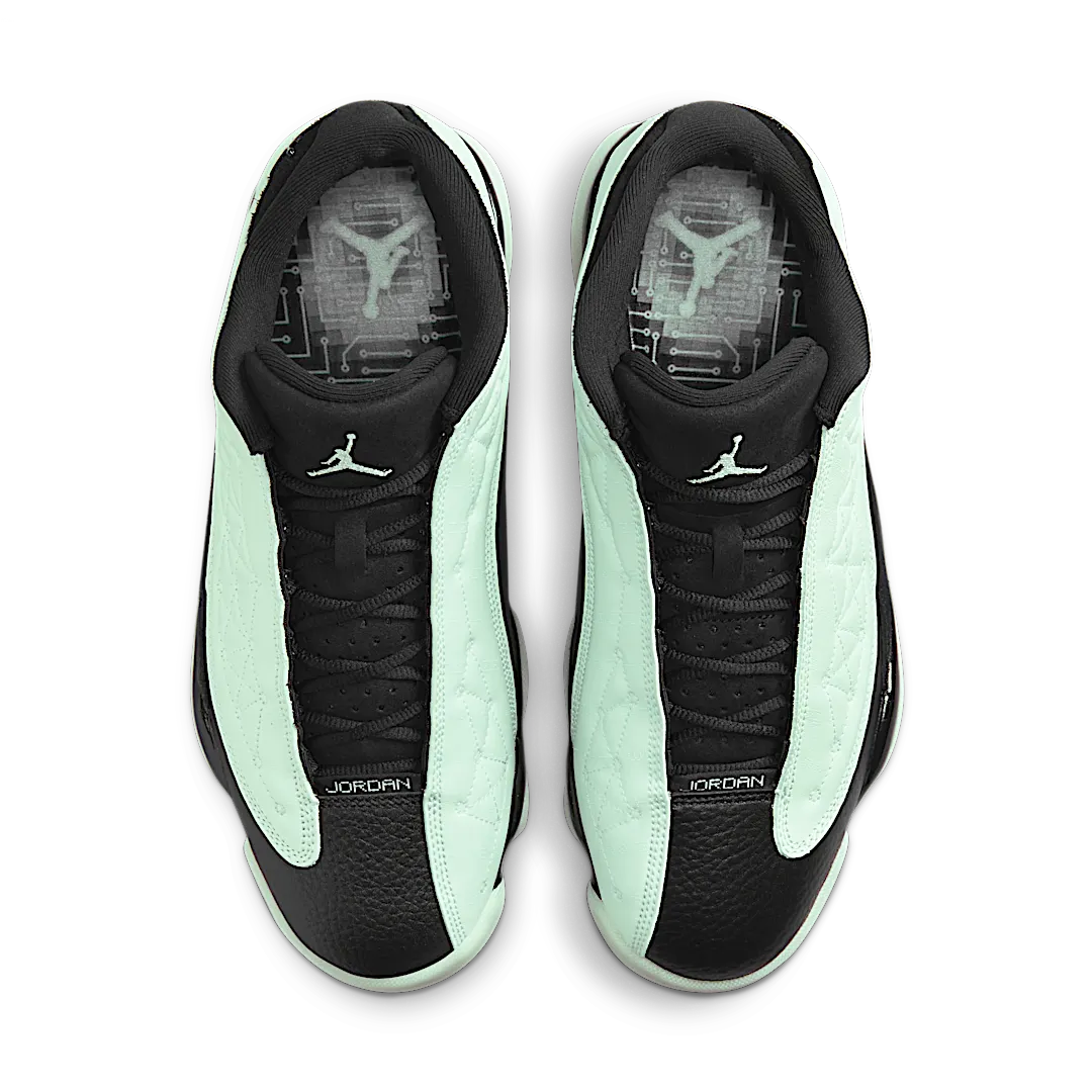 Air Jordan 13 Retro Low Singles' Day (2021), Barley Green/Black (DM0803-300)