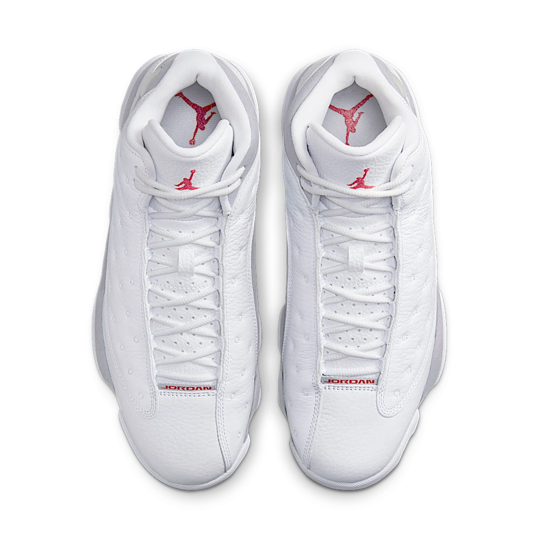 Air Jordan 13 Retro Wolf Grey, White/True Red/Wolf Grey (414571-160)