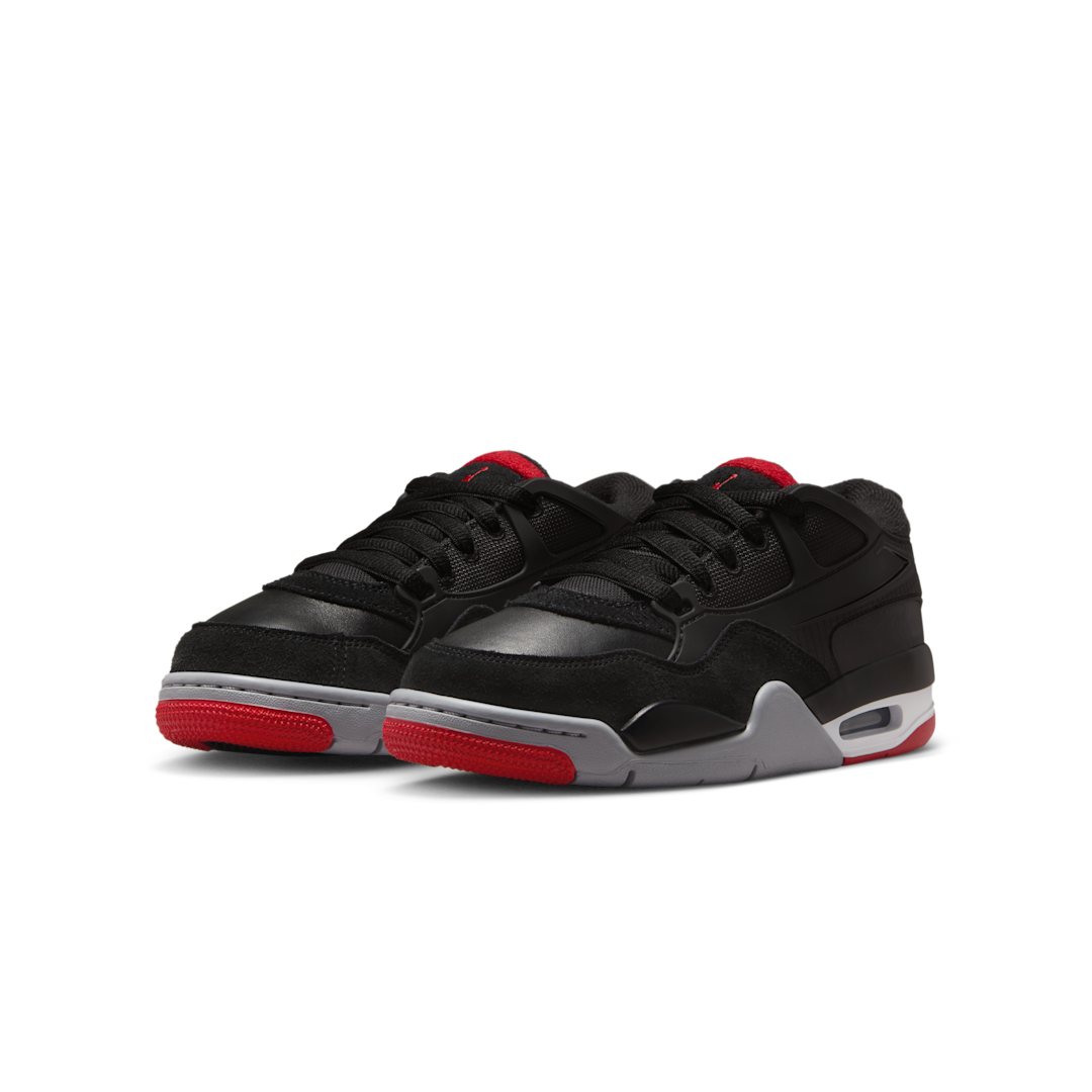 Air Jordan 4 RM Black Cement, Black/Wolf Grey/White/Varsity Red (FQ7938-061)