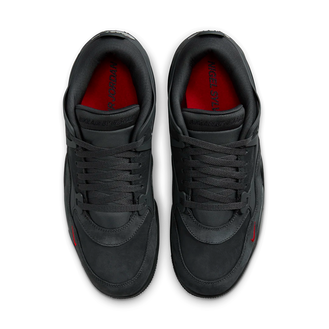 Air Jordan 4 RM SP Nigel Sylvester Driveway Grey, Anthracite/Anthracite/University Red/White (HF4334-004 / HJ9746-004)