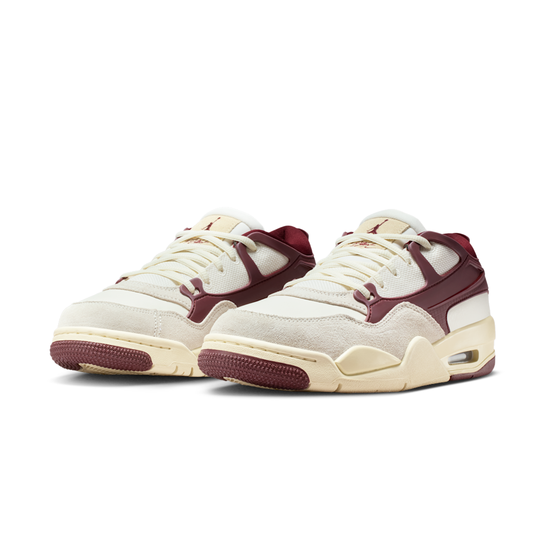 Air Jordan 4 RM Sail Dark Team Red Coconut Milk, Sail/Dark Team Red/Coconut Milk (FQ7940-101)