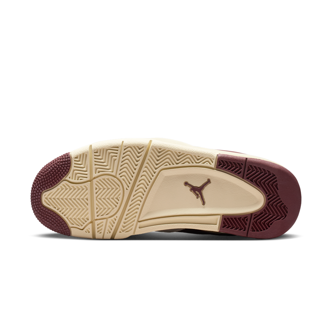 Air Jordan 4 RM Sail Dark Team Red Coconut Milk, Sail/Dark Team Red/Coconut Milk (FQ7940-101)