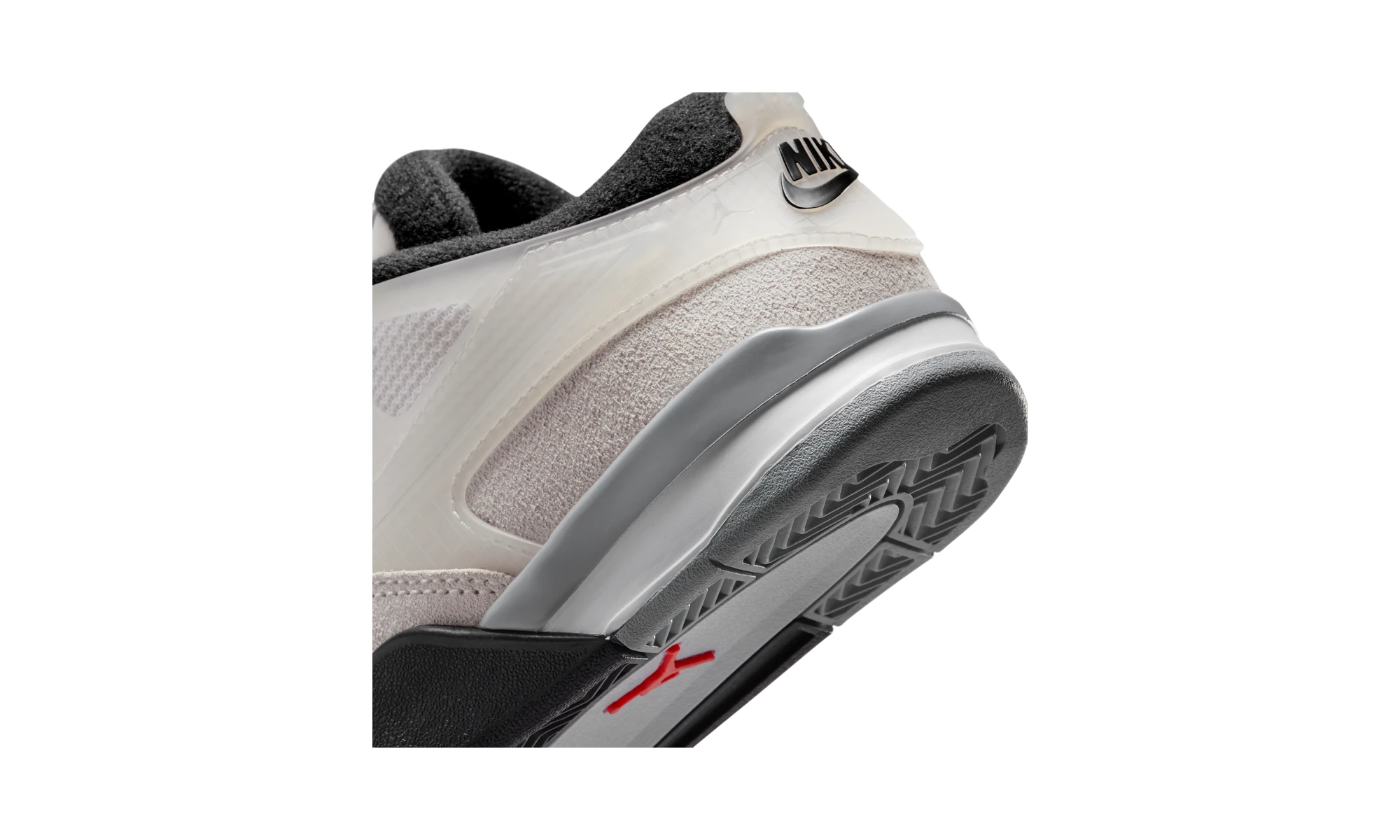 Air Jordan 4 RM White Light Smoke Grey Black (PS)