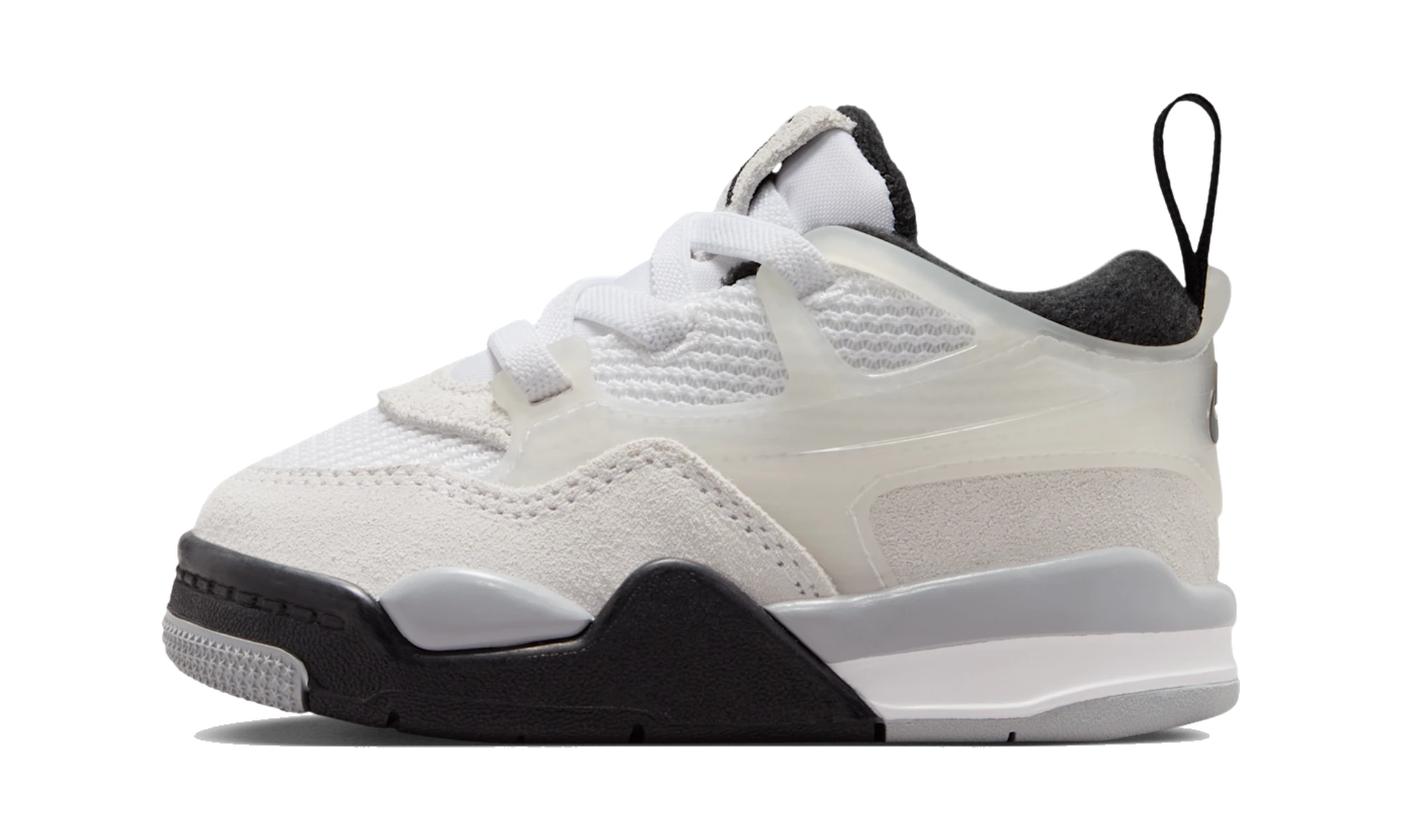Air Jordan 4 RM White Light Smoke Grey Black (TD)