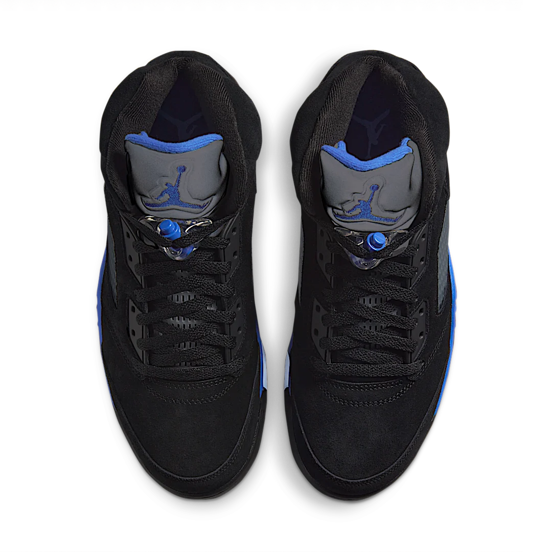 Air Jordan 5 Retro Racer Blue, Black/Racer Blue-Reflective Silver (CT4838-004 / 440888-004)