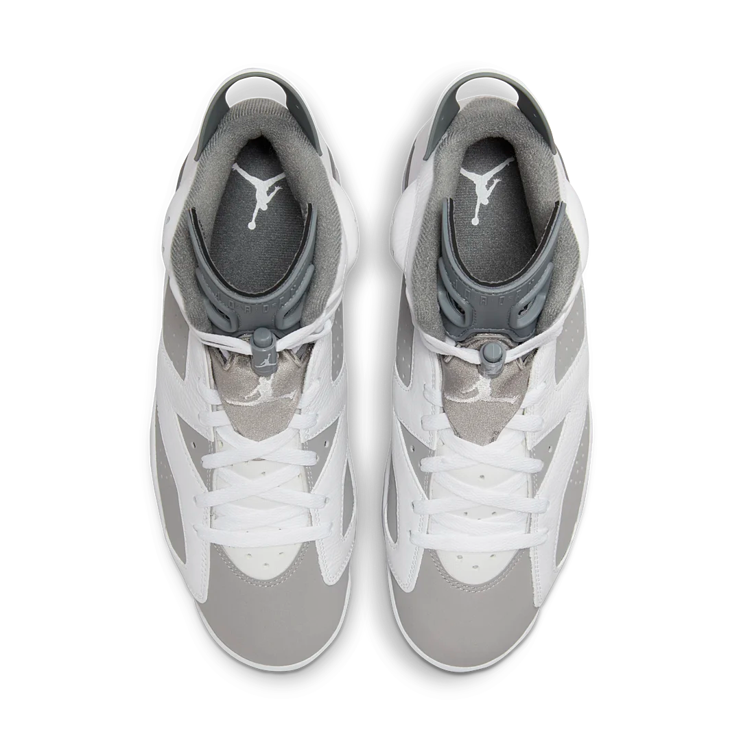 Air Jordan 6 Retro Cool Grey, White/Medium Grey/Cool Grey (CT8529-100 / 384665-100)