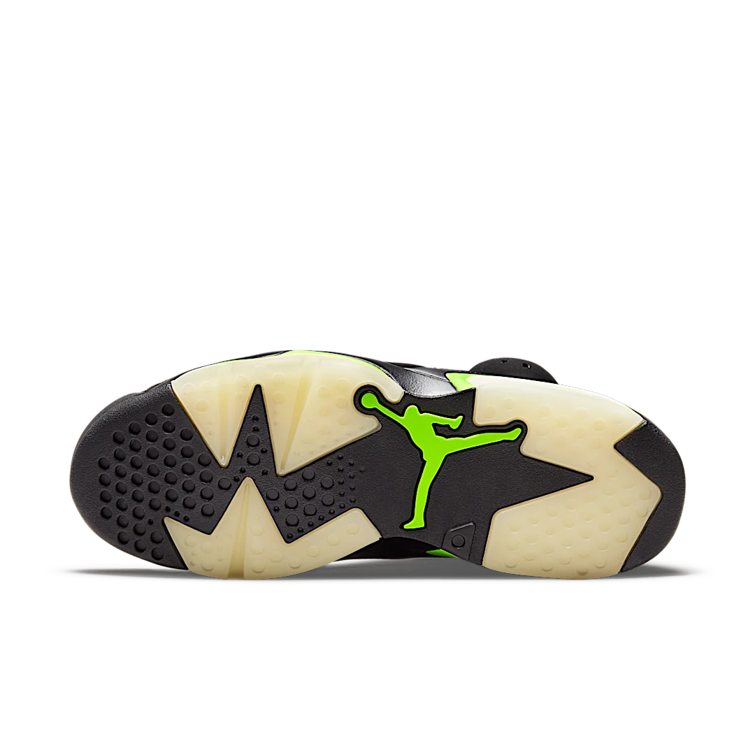 Air Jordan 6 Retro Electric Green, Black/Electric Green (CT8529-003 / 384665-003)