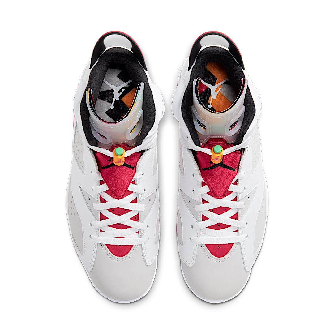 Air Jordan 6 Retro Hare, Neutral Grey/White-True Red-Black (CT8529-062)