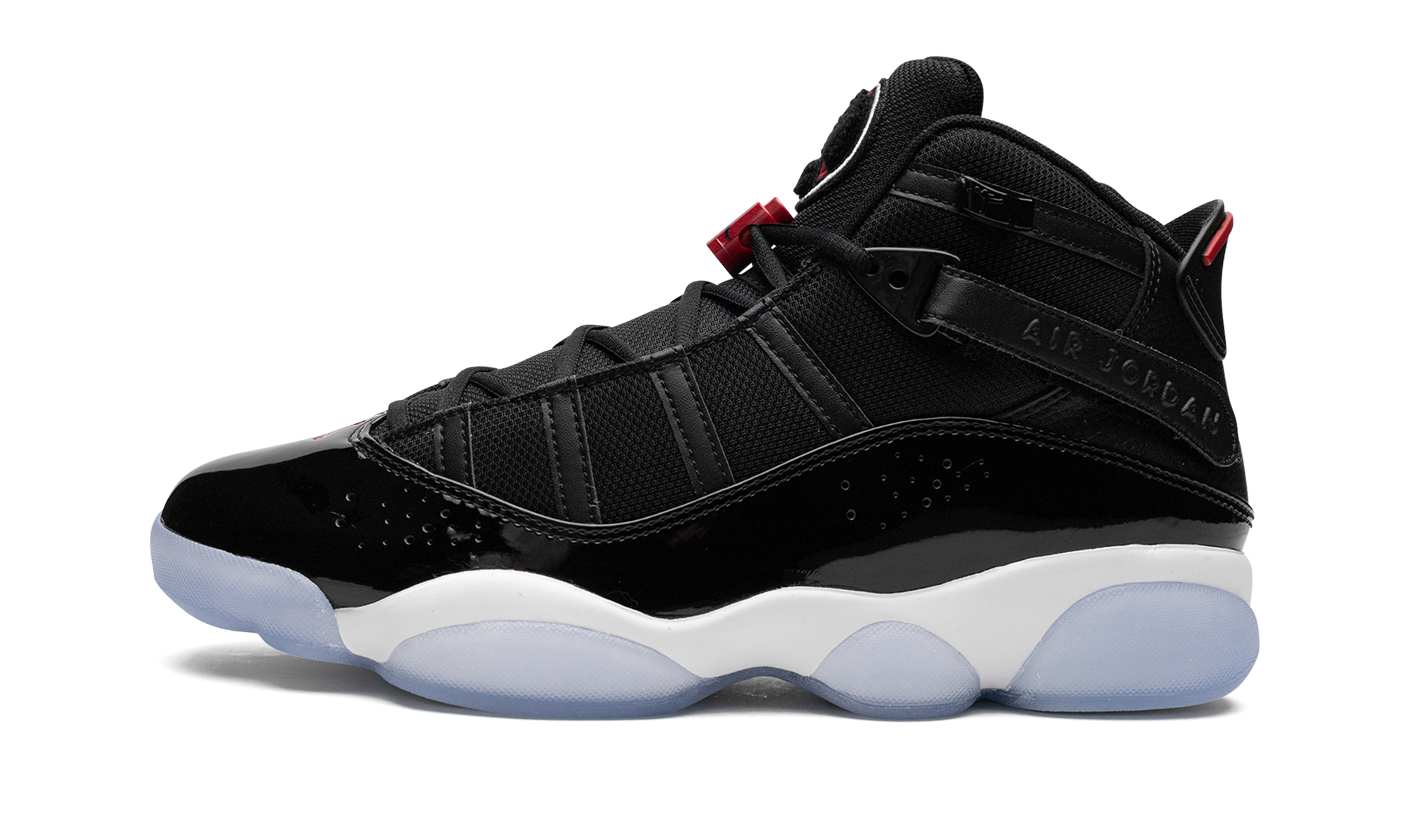 Air Jordan 6 Rings Black Gym Red