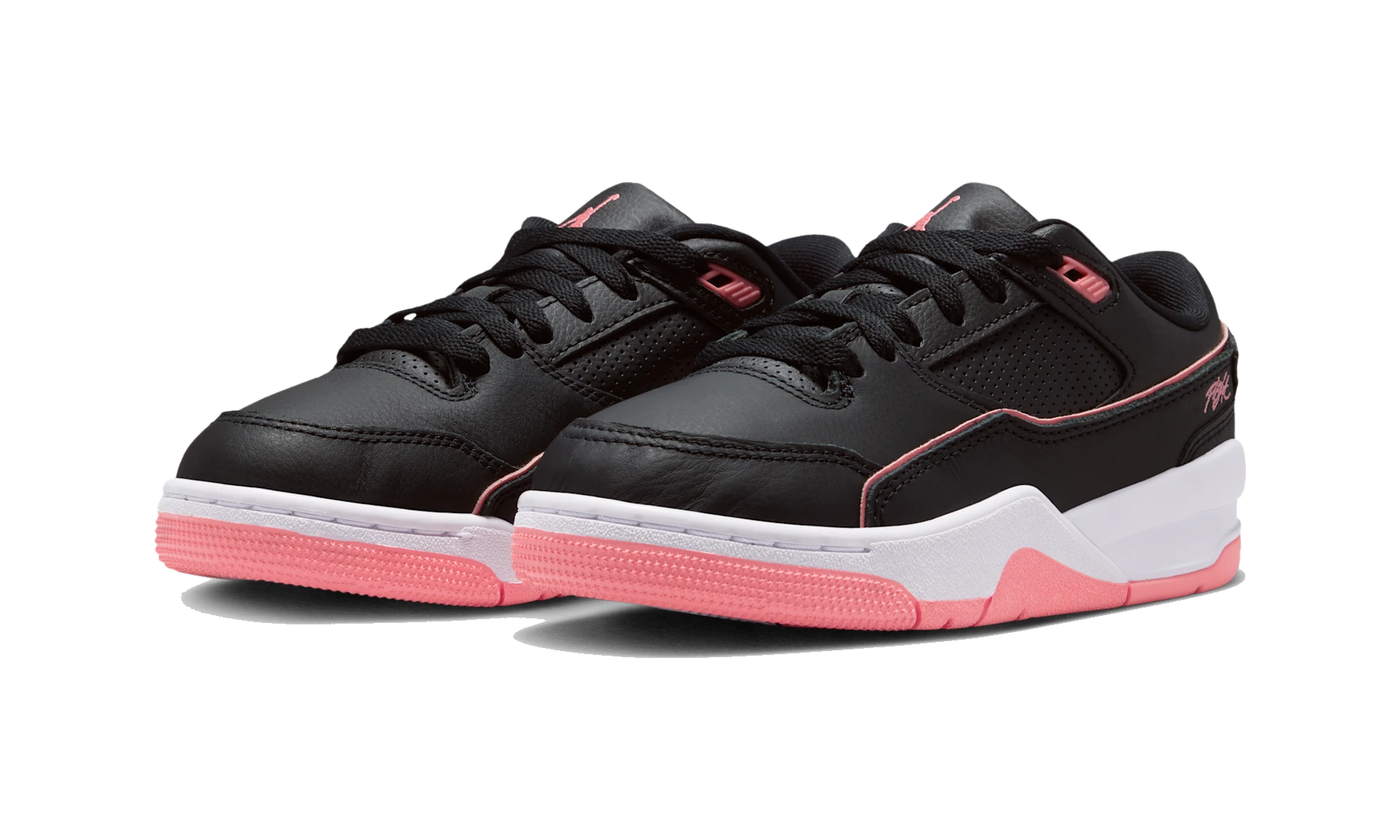 Air Jordan Flight Court Black Pink Gaze