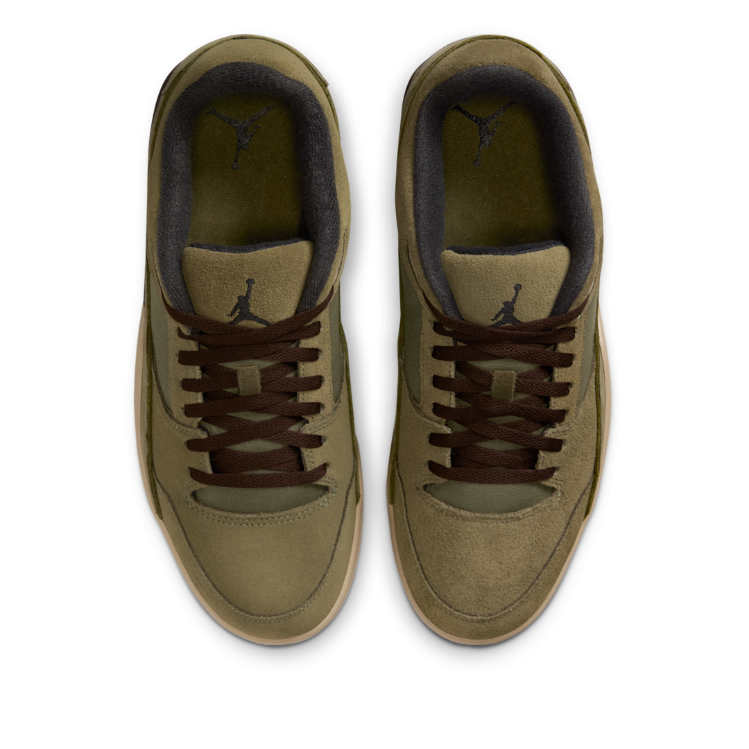 Air Jordan Flight Court Medium Olive Baroque Brown, Medium Olive/Khaki/Baroque Brown/Black (HF3255-202)