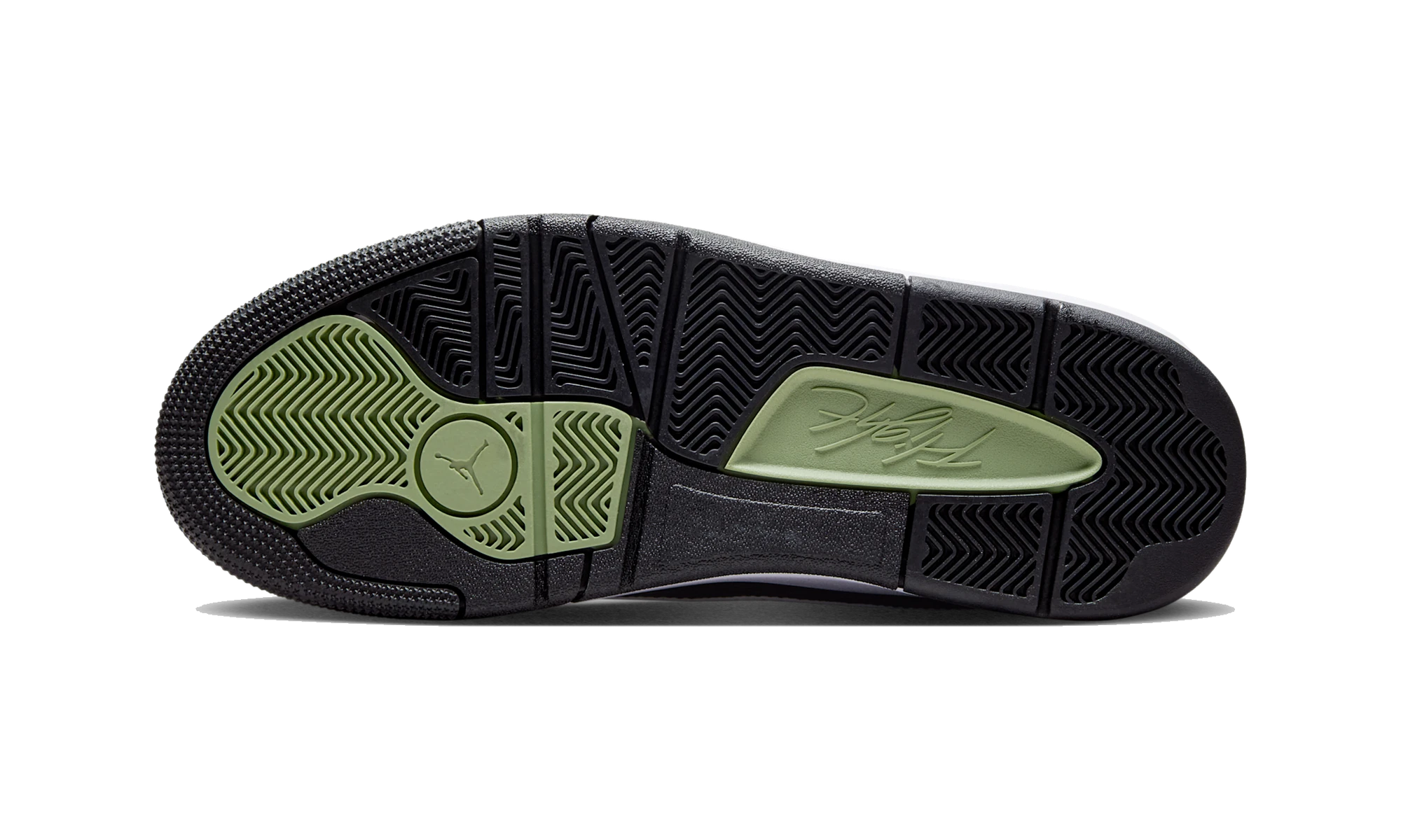 Air Jordan Flight Court Oil Green Black