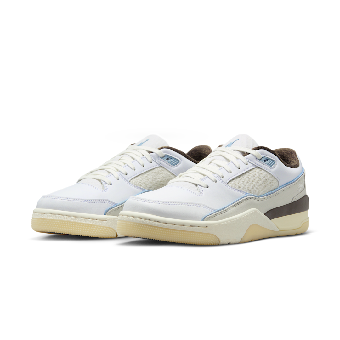 Air Jordan Flight Court Rattan, White/Coconut Milk/Light Bone/Light Armoury Blue (IB8858-141)