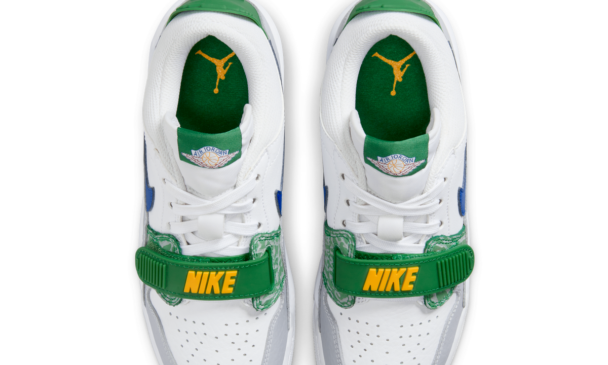 Air Jordan Legacy 312 Low White Pine Industrial Blue