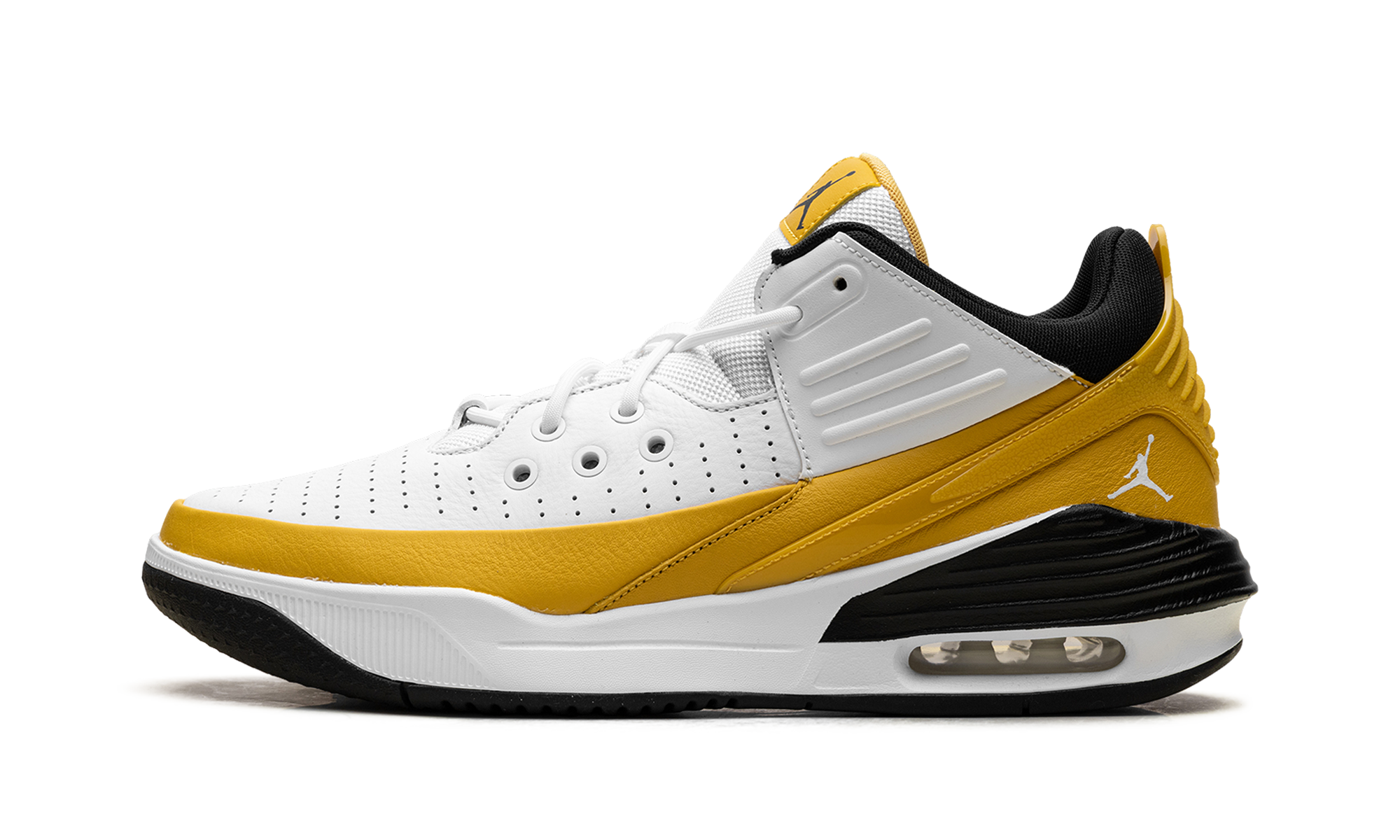 Air Jordan Max Aura 5 White Yellow Ochre