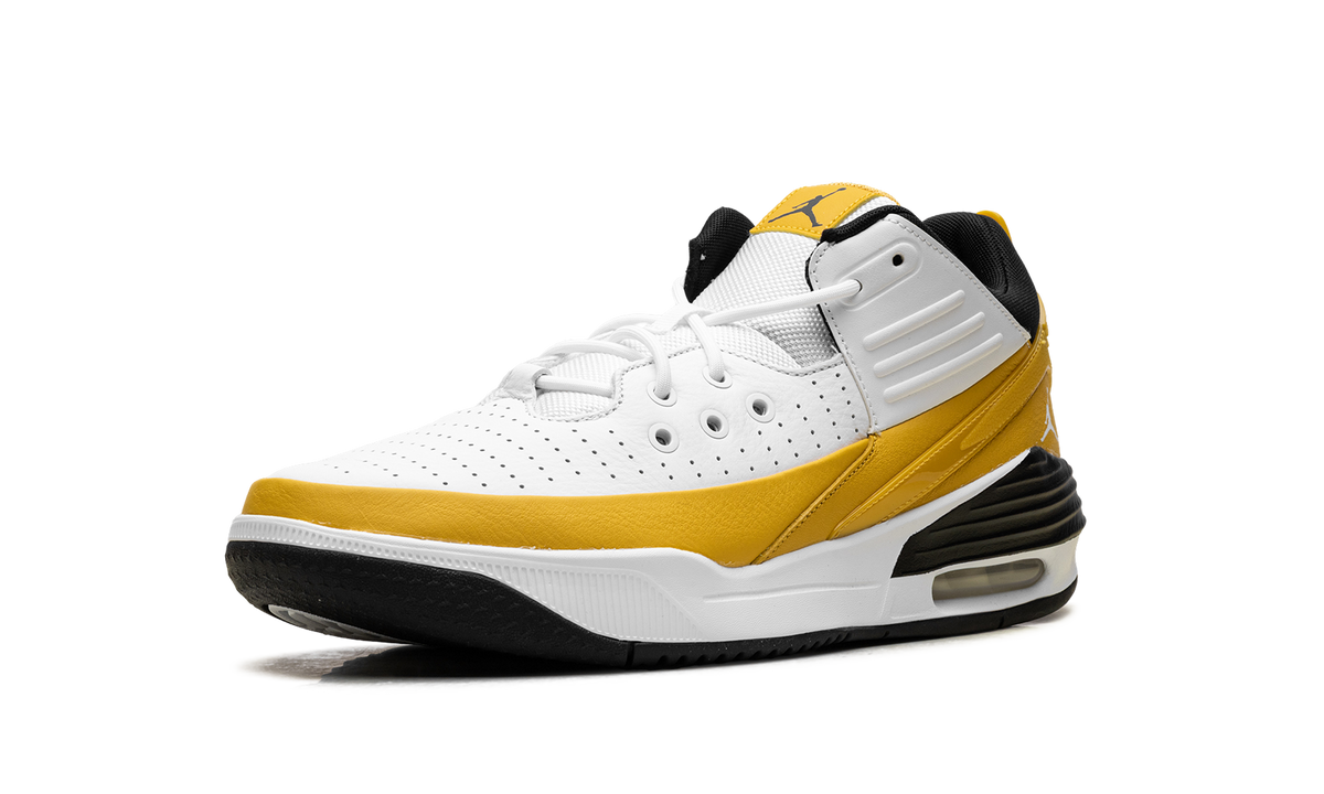 Air Jordan Max Aura 5 White Yellow Ochre
