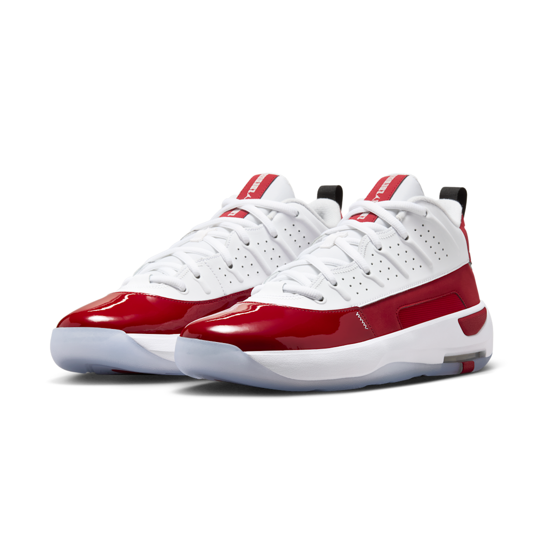 Air Jordan Max Aura 7 White Gym Red Black, White/Gym Red/Black/White (HQ2091-106)