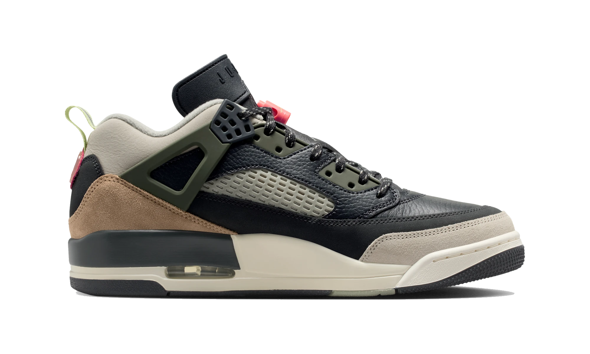 Air Jordan Spizike Low Anthracite Mango Cargo Khaki