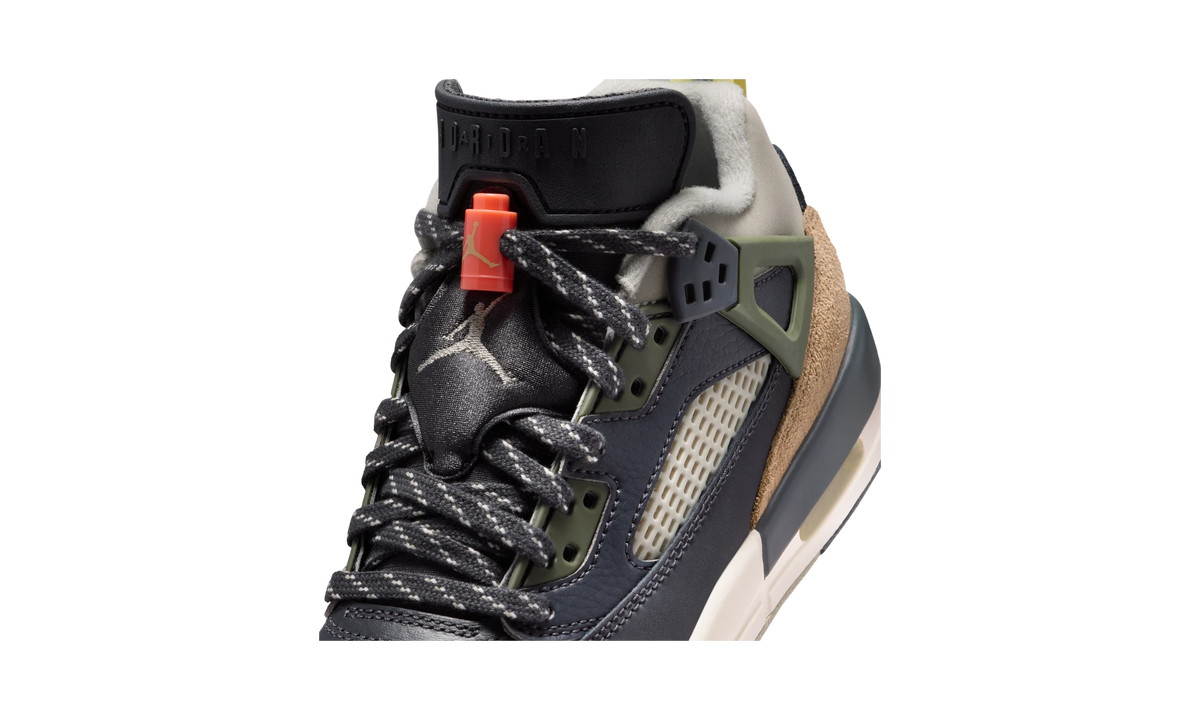 Air Jordan Spizike Low Anthracite Mango Cargo Khaki