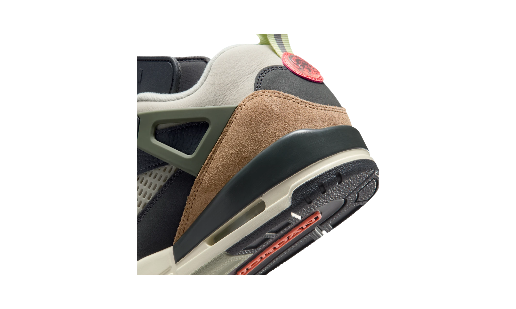 Air Jordan Spizike Low Anthracite Mango Cargo Khaki
