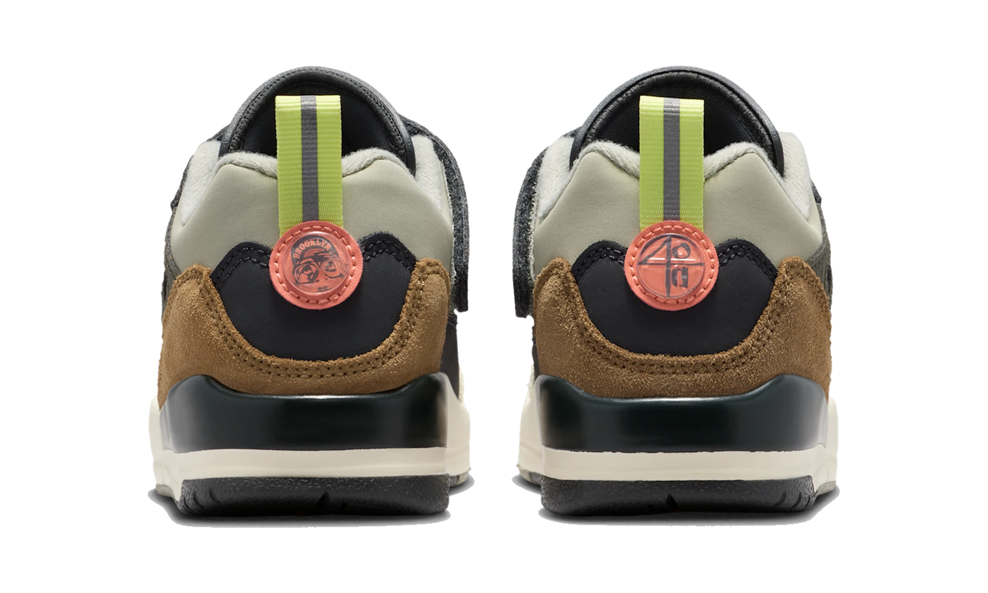 Air Jordan Spizike Low Anthracite Mango Cargo Khaki (PS)