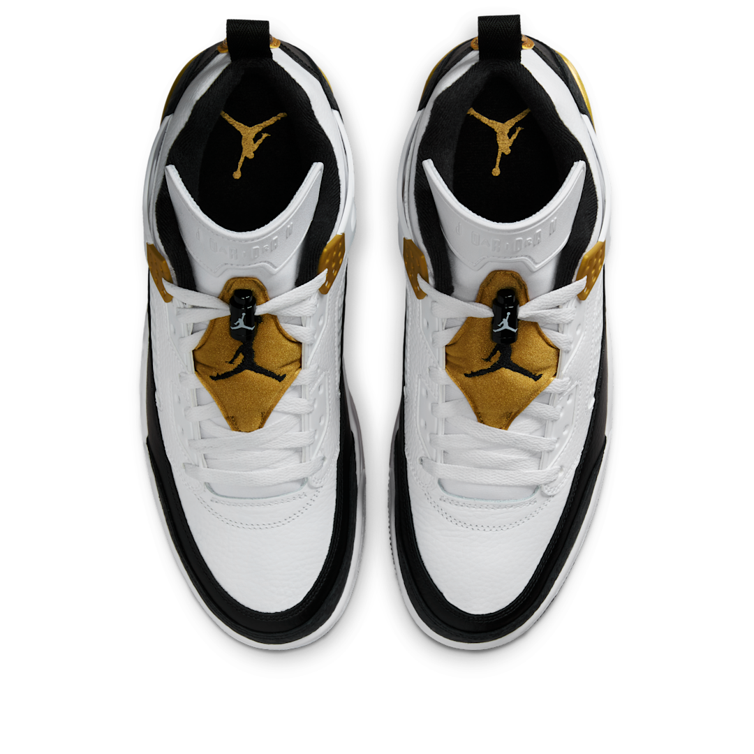 Air Jordan Spizike Low DMP, White/Metallic Gold/Black (FQ1759-108)