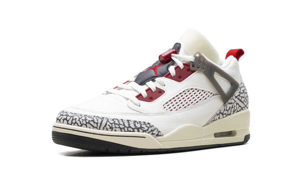 Air Jordan Spizike Low Sail Anthracite Coconut Milk Varsity Red