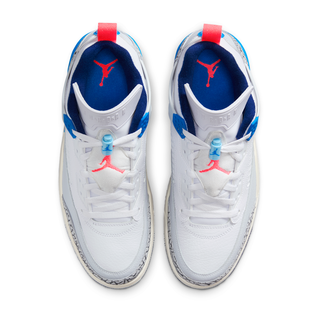 Air Jordan Spizike Low White Blue Void, White/Hot Lava/Pure Platinum/Blue Void (FQ1759-110)