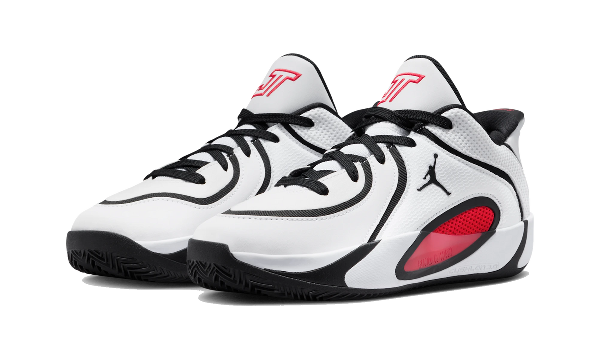 Air Jordan Tatum 4 White University Red