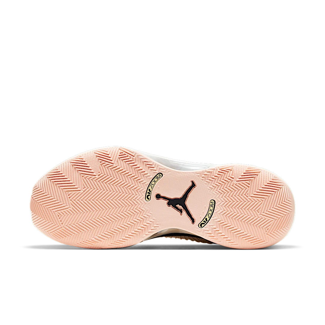 Air Jordan XXXV Paris, Pale Ivory/Metallic Gold-Black (DD3668-100)