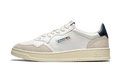 Autry Medalist Leather Low White Blue