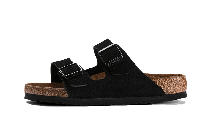 Birkenstock Arizona Soft Footbed Suede Black