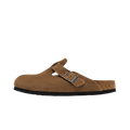Birkenstock Boston Soft Footbed Suede Dark Tea Tonal