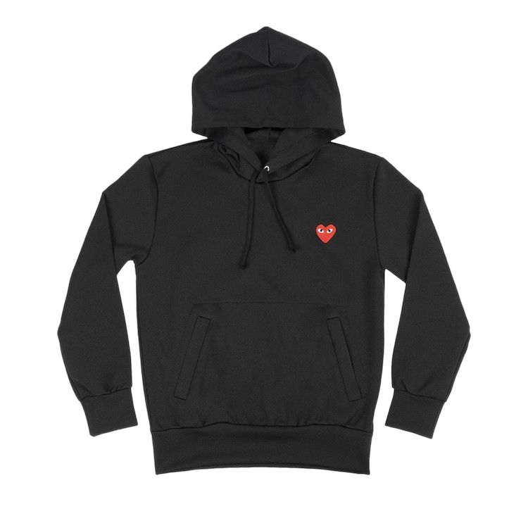 Comme des Garçons PLAY Hoodie Black