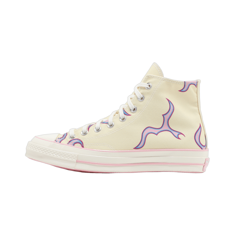 Converse Chuck Taylor All Star 70 Hi Golf le Fleur Yellow Flame, Egret/Egret/Pink (172398C)