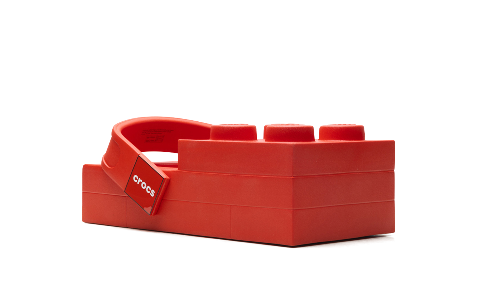 Crocs Brick Clog LEGO Red