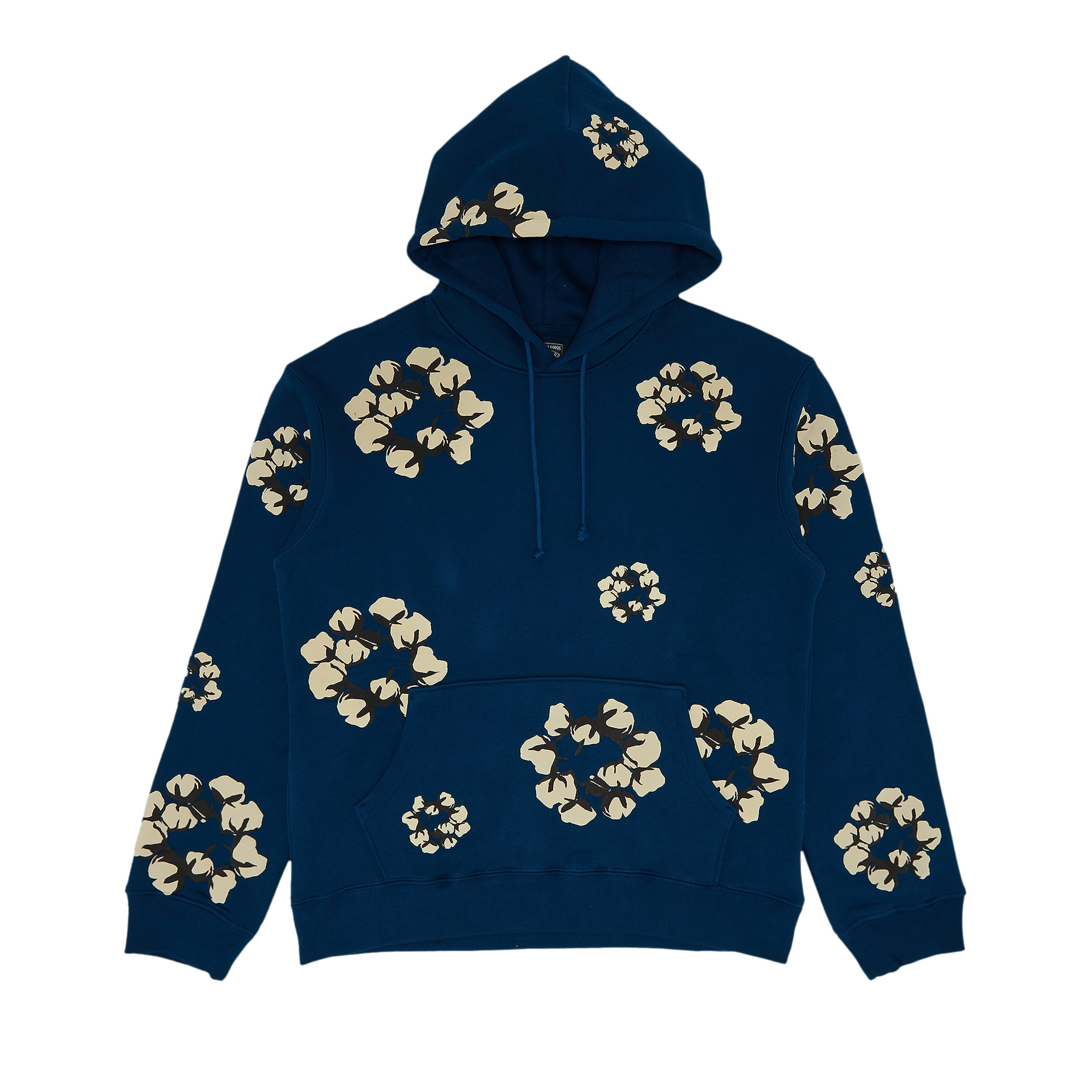 Denim Tears x CPFM Cactus Tears Wreath Hoodie Navy, Navy (denim-tears-x-cpfm-cactus-tears-wreath-hoodie-navy)